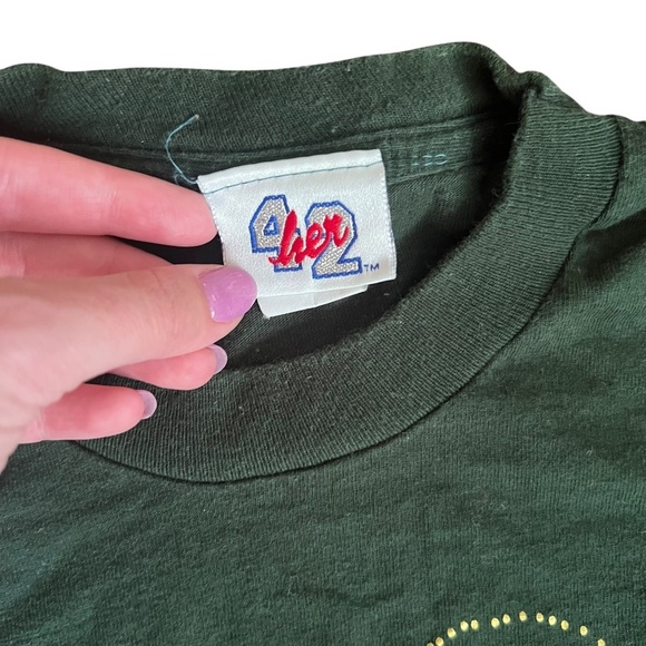 Vintage Y2K Green Bay Packers T-Shirt Cotton Medium - Picture 2 of 4